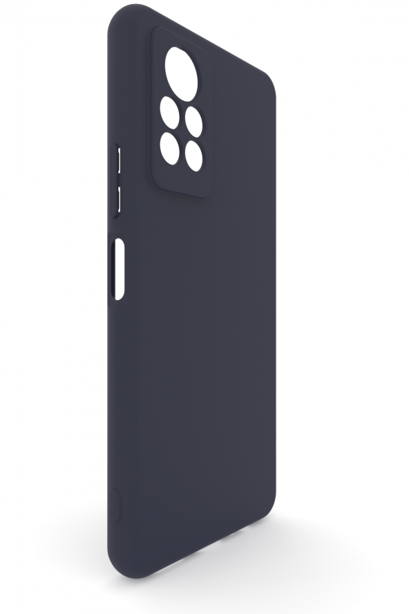 Infinix Note 11 Pro Kamera Korumalı Siyah Silikon Rubber Kılıf Arka Kapak - Resim 3