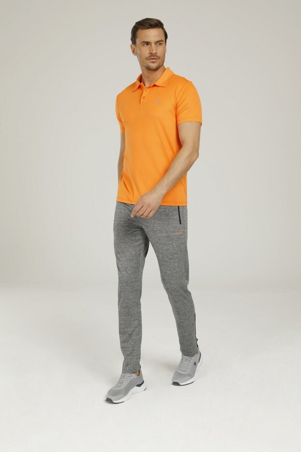 Lumberjack M-12122 Averil Tek Alt Grı Melanj Erkek Eşofman Altı - 3