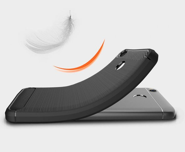 Xiaomi Redmi 4X Kılıf Karbon Fiber Room Silikon Kapak Kılıf - 4