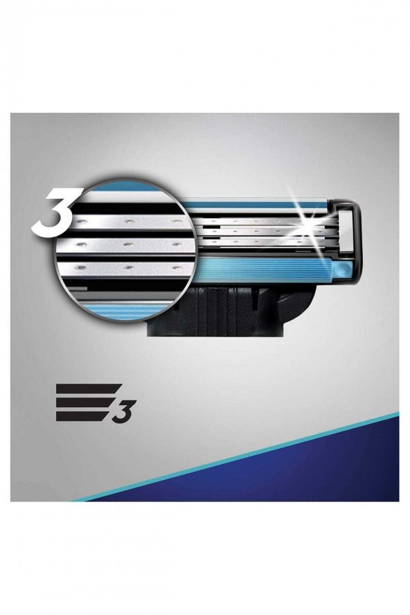 Gillette Mach 3 8li Yedek Tıraş Bıçağı - 2