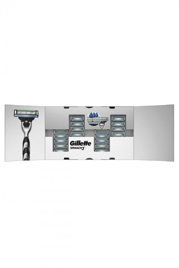 Gillette Mach 3 18li Yedek Tıraş Bıçağı - 2