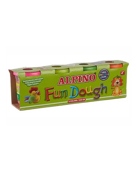 Alpino Oyun Hamuru 4 Renk Neon 520gr