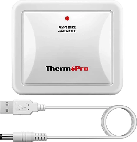 Cosmostech Thermo Tx-4 Bağlantılı Su Geçirmez Verici Ek Dış Mekan Ilave Sensörü