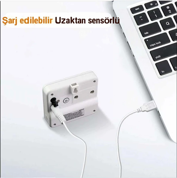 Cosmostech Thermo TP-63C Wifi İç ve Dış Mekan Dijital Isı ve Nem Ölçer - 2