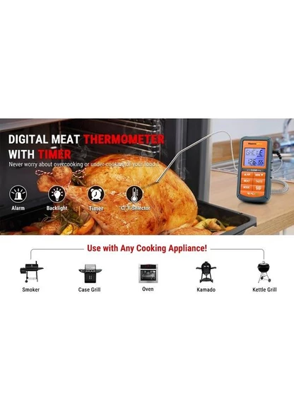 Cosmostech Thermo TP-06B Dijital Et Termometresi - 5