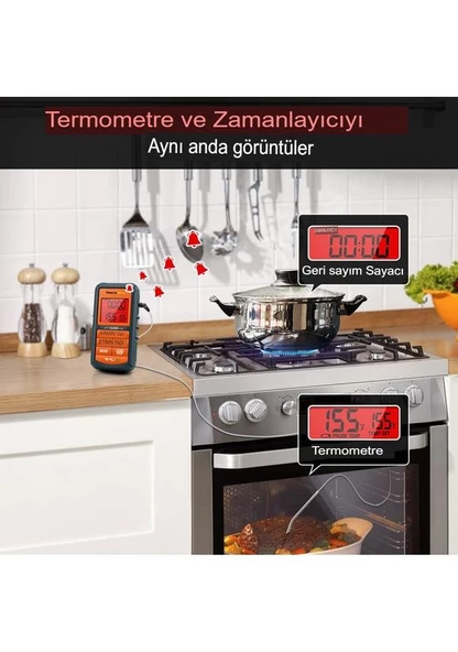 Cosmostech Thermo TP-06B Dijital Et Termometresi - 3