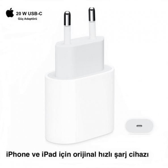 Apple AirPods Max 20W Hızlı Şarj Aleti MHJE3TU-A (KABLOSUZ)