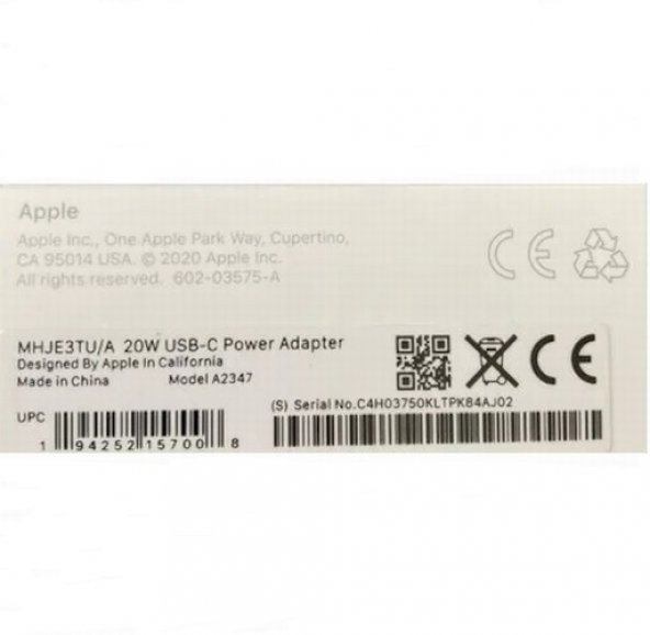 Day Orjinal Apple iPad Pro 12.9 20W Hızlı Şarj Aleti MHJE3TU-A (KABLOSUZ) - 3