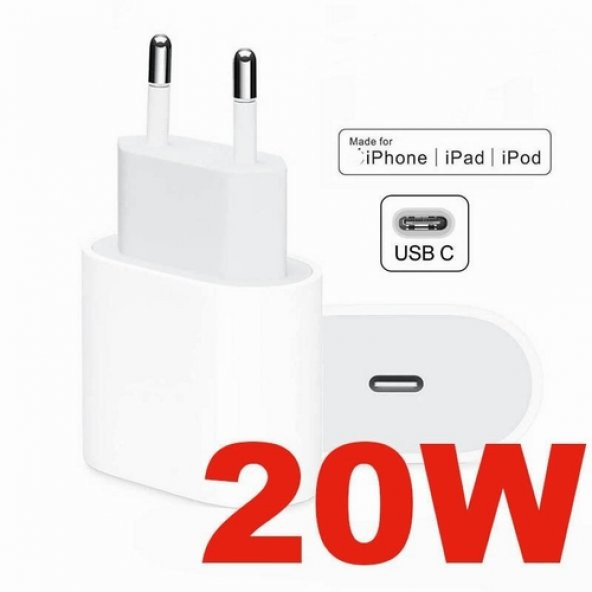 Day Orjinal Apple iPad Pro 12.9 20W Hızlı Şarj Aleti MHJE3TU-A (KABLOSUZ)