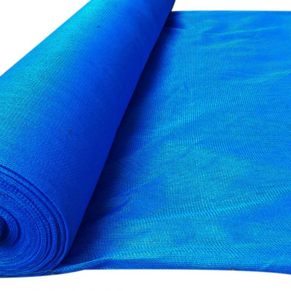 75 MAVİ GÖLGELİK FİLE ÇİT FİLESİ 4X30 METRE ENLİ 75LİK BAHÇE ÇİT ÖRTÜSÜ JÜT GÖLGELİK KORUMA TÜLÜ - Resim 2