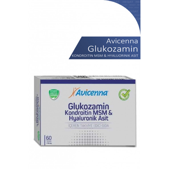 Avicenna - Glukozamin- Glucosamine- Msm & Hyaluronik Asit - 60 Tablet