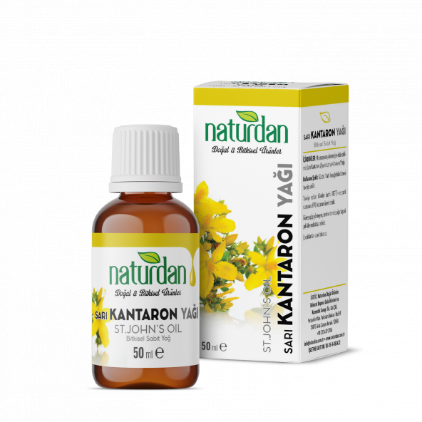 Naturdan Sarı Kantaron Yağı 50 ml