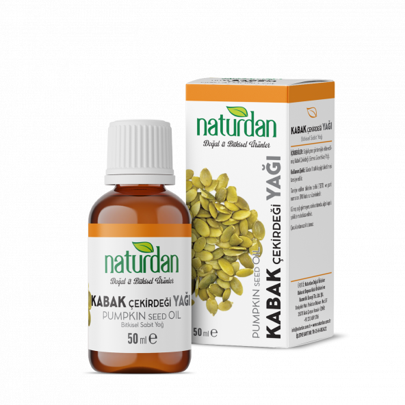 Naturdan Kabak Çekirdeği Yağı 50 ml