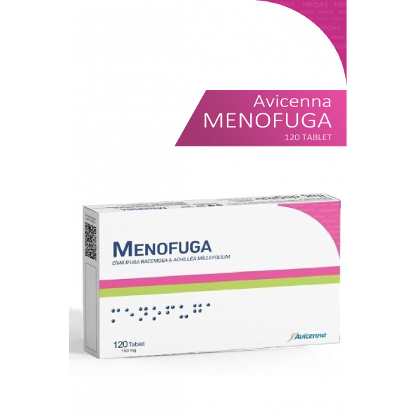 Avicenna - Menofuga- Civanperçemi ve Simisifuga İçeren Takviye Edici Gıda - 120 Tablet