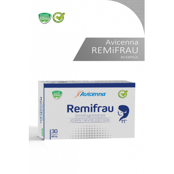 Avicenna - Remifrau - Simisifuga Ekstresi İçeren Takviye Edici Gida - 30 Kapsül