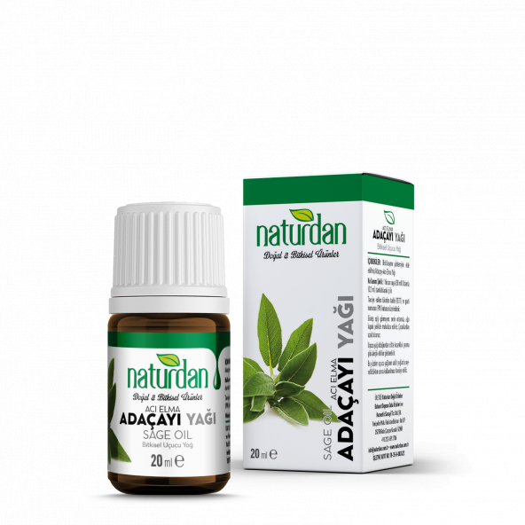 Naturdan Adaçayı Acı Elma Yağı 20 ml
