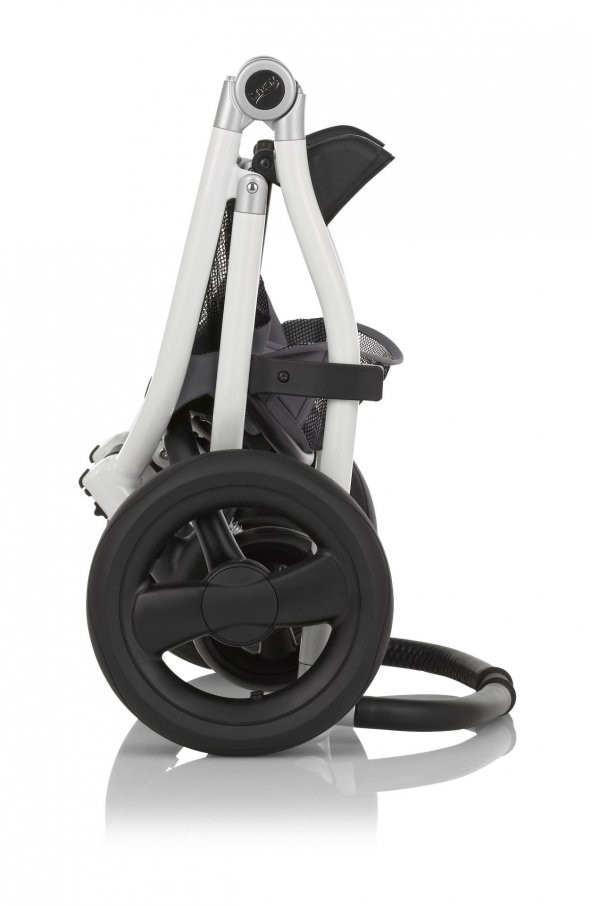 Britax Römer Affinity 2 Bebek Arabası Gri Kumaş Beyaz Kasa + Kırmızı Renk Paketi HEDİYE - 5