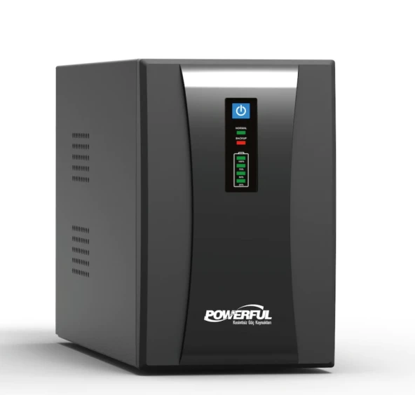 Powerful SLE-2000 2000VA Line Interactive UPS Kesintisiz Güç Kaynağı