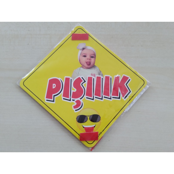 CAM İÇİ SARI DEKOR PLAKA KARE PIŞIIIK (11x11cm) YAPIŞTIRMALI (Dekor Levha) SARI PLAKA