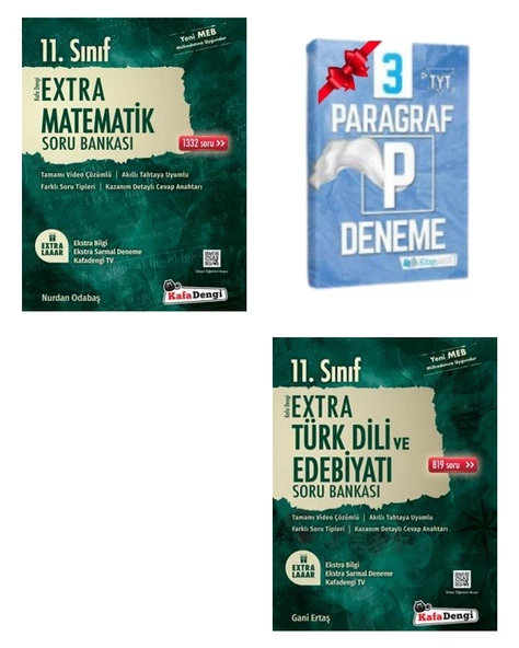 11.Sınıf Extra Matematik ve Edebiyat Soru Bankası