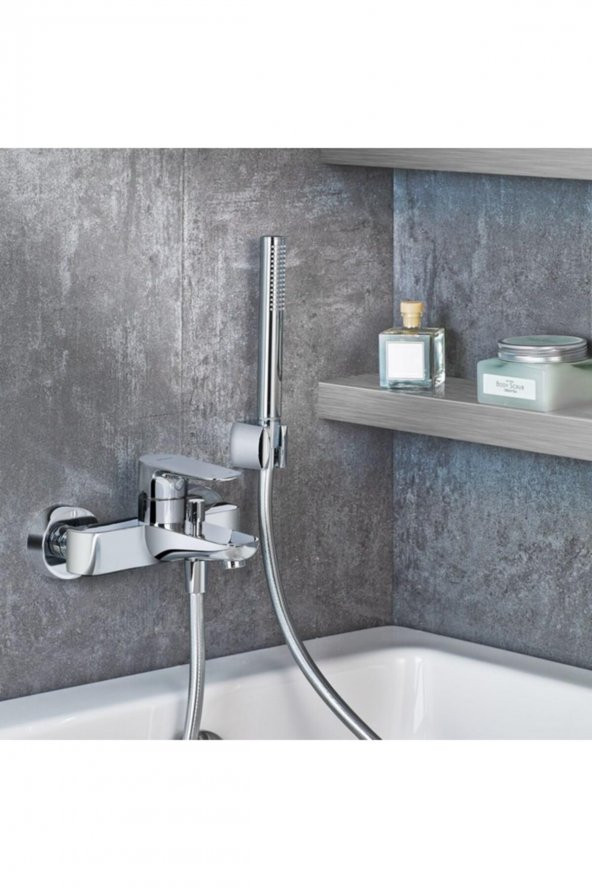 VitrA A42324 X-line Banyo Bataryası Krom - 2