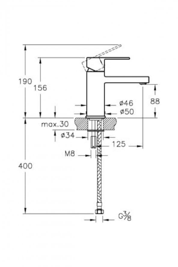 Artema Flo S Lavabo Bataryası - 2