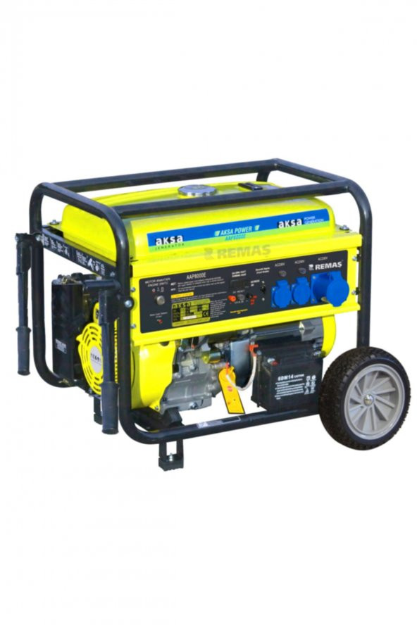 Aksa Aap 8000E Benzinli Jeneratör 8 Kva Marşlı Monofaze - 2