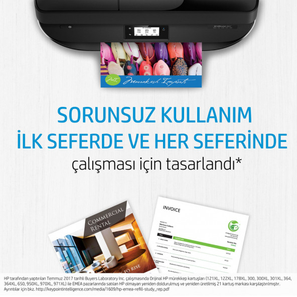HP N9K05AE (304) UC RENKLI MUREKKEP KARTUSU 100 SAYFA - 2