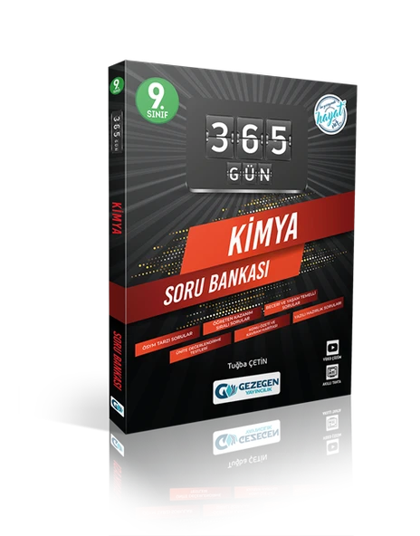 Gezegen Yayınları 9. Sınıf 365 Kimya Soru Bankası