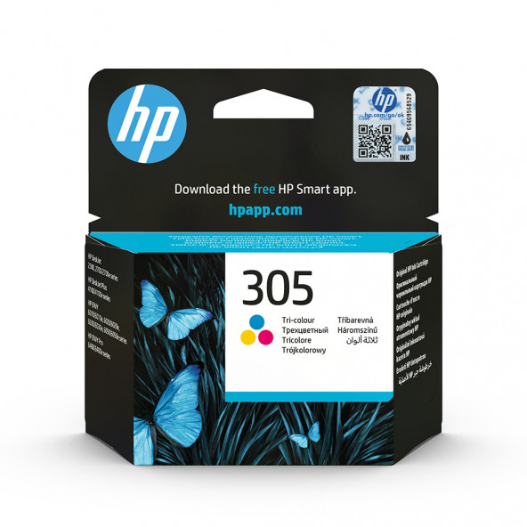 HP 305 Renkli Mürekkep Kartuşu 3YM60AE