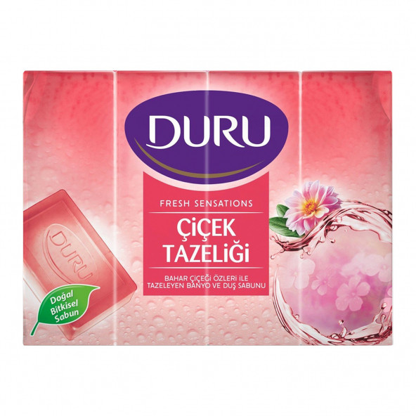 Duru Fresh Sensations Çiçek Tazeliği Duş Sabunu 4x150 Gr