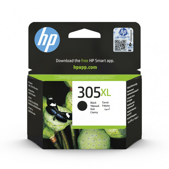 HP 3YM62AE (305XL) SIYAH MUREKKEP KARTUS - 1