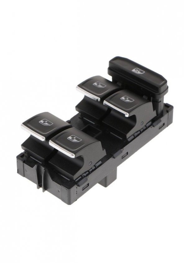 VOLKSWAGEN POLO CAM DÜGMESI SOL DÖRTLÜ (2018-2021) KROMLU - Resim 2