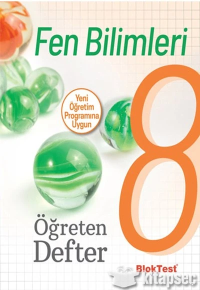 8. Sınıf Fen Bilimleri Öğreten Defter Blok Test Yayınları