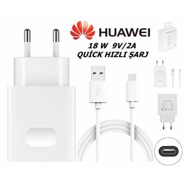 Day Huawei Nova 4E Orijinal 18W 5V 2A Hızlı Şarj Aleti + Type-C Kablo İTHALATÇI GARANTİLİ