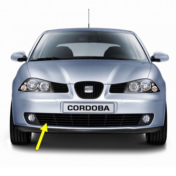Seat Cordoba 2003-2009 Ön Tampon Sağ Sis Farı Kapağı 6L0853666L