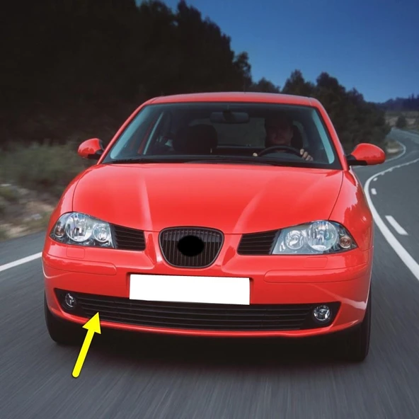 Seat İbiza 2003-2009 Ön Tampon Sağ Sis Farı Kapağı 6L0853666L