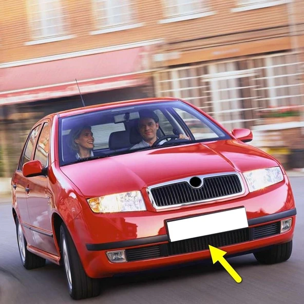 Skoda Fabia 1 2000-2004 Ön Tampon Orta Izgarası 6Y0853677 ürün görseli