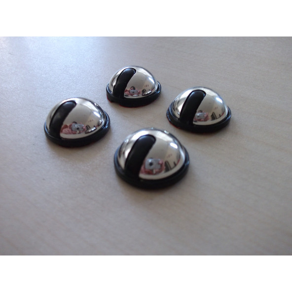 KAPI BADEMİ TAKIM YAPIŞTIRMALI YUVARLAK BONCUK (4 PARÇA) KAPI SÜSÜ - KAPI TAKOZU ürün görseli