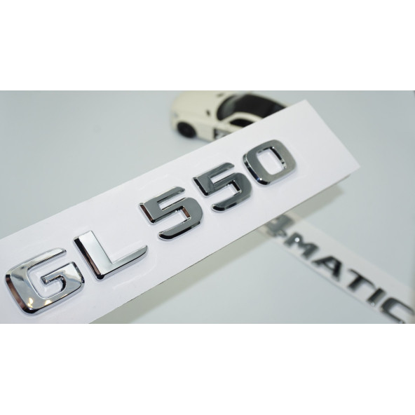 DK Tuning GL550 4Matic Bagaj Krom ABS Yazı Logo Benz İle Uyumlu