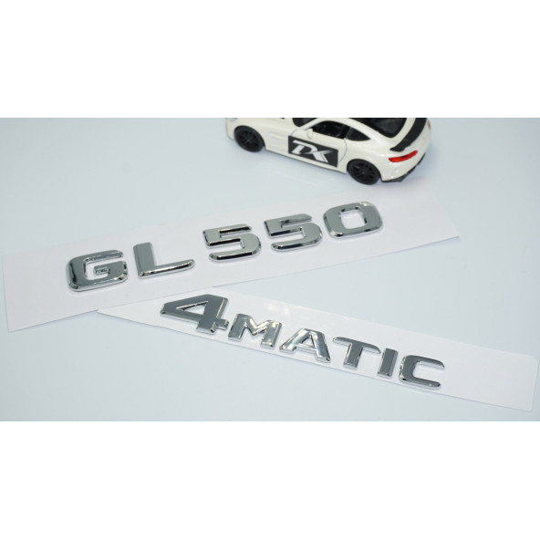 DK Tuning GL550 4Matic Bagaj Krom ABS Yazı Logo Benz İle Uyumlu - 2