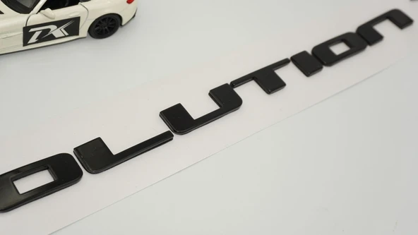 DK Tuning Lancer Evolution 7 Bagaj Siyah Yazı Logo Arma - 5