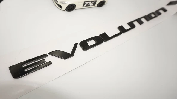 DK Tuning Lancer Evolution 7 Bagaj Siyah Yazı Logo Arma - 6