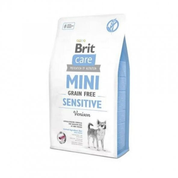 Brit Care Brit Care Tahılsız Mini Adult Hassas Geyikli Köpek Maması 2 kg ürün görseli