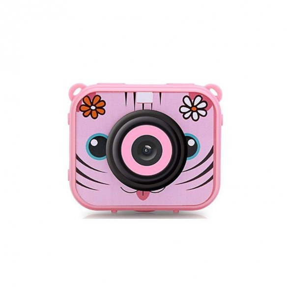 Full Hd Çocuk Aksiyon Kamera Pembe - 4