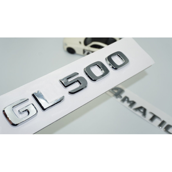 DK Tuning GL500 4Matic Bagaj Krom ABS Yazı Logo Benz İle Uyumlu