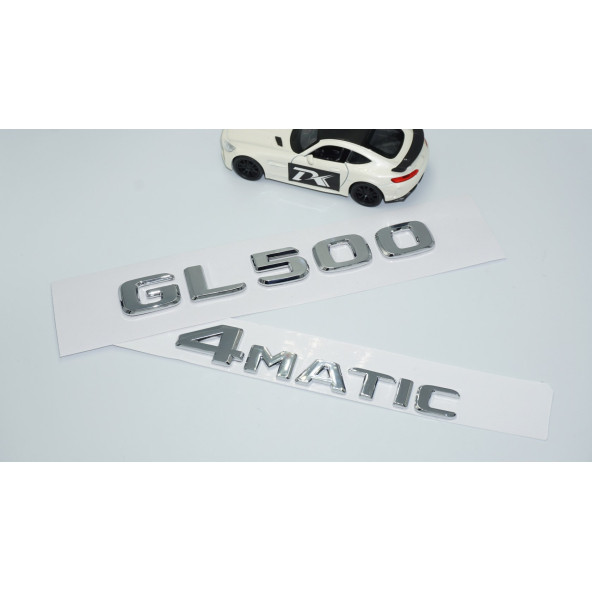 DK Tuning GL500 4Matic Bagaj Krom ABS Yazı Logo Benz İle Uyumlu - 2