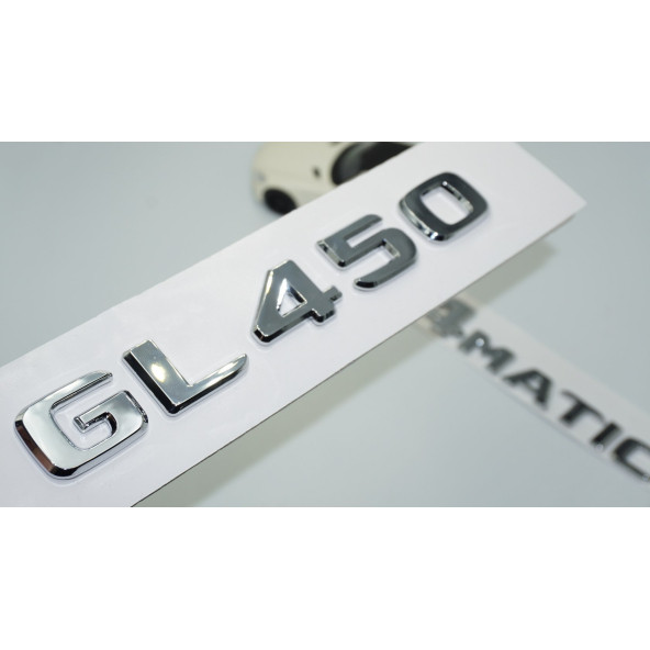 DK Tuning GL450 4Matic Bagaj Krom ABS Yazı Logo Benz İle Uyumlu ürün görseli