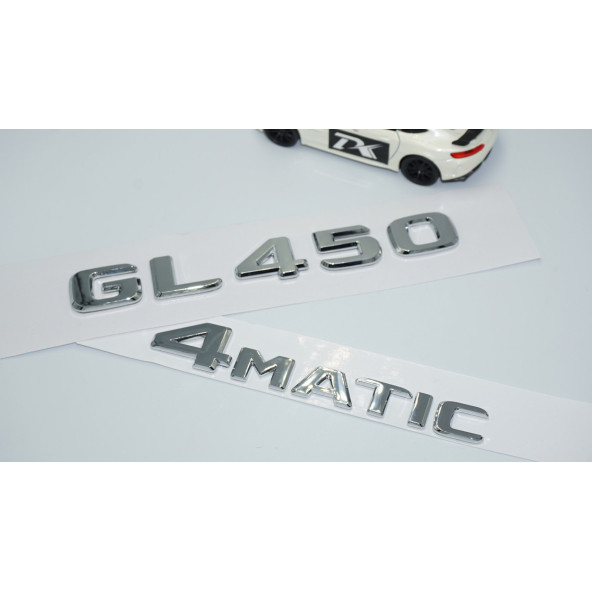 DK Tuning GL450 4Matic Bagaj Krom ABS Yazı Logo Benz İle Uyumlu - Resim 2