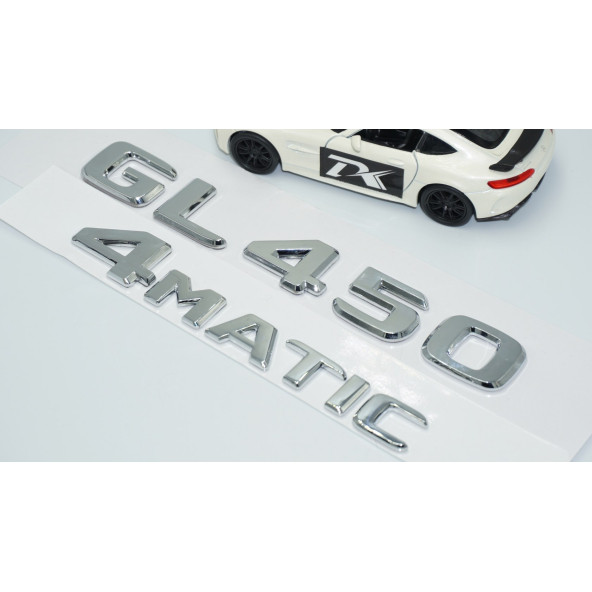 DK Tuning GL450 4Matic Bagaj Krom ABS Yazı Logo Benz İle Uyumlu - Resim 3
